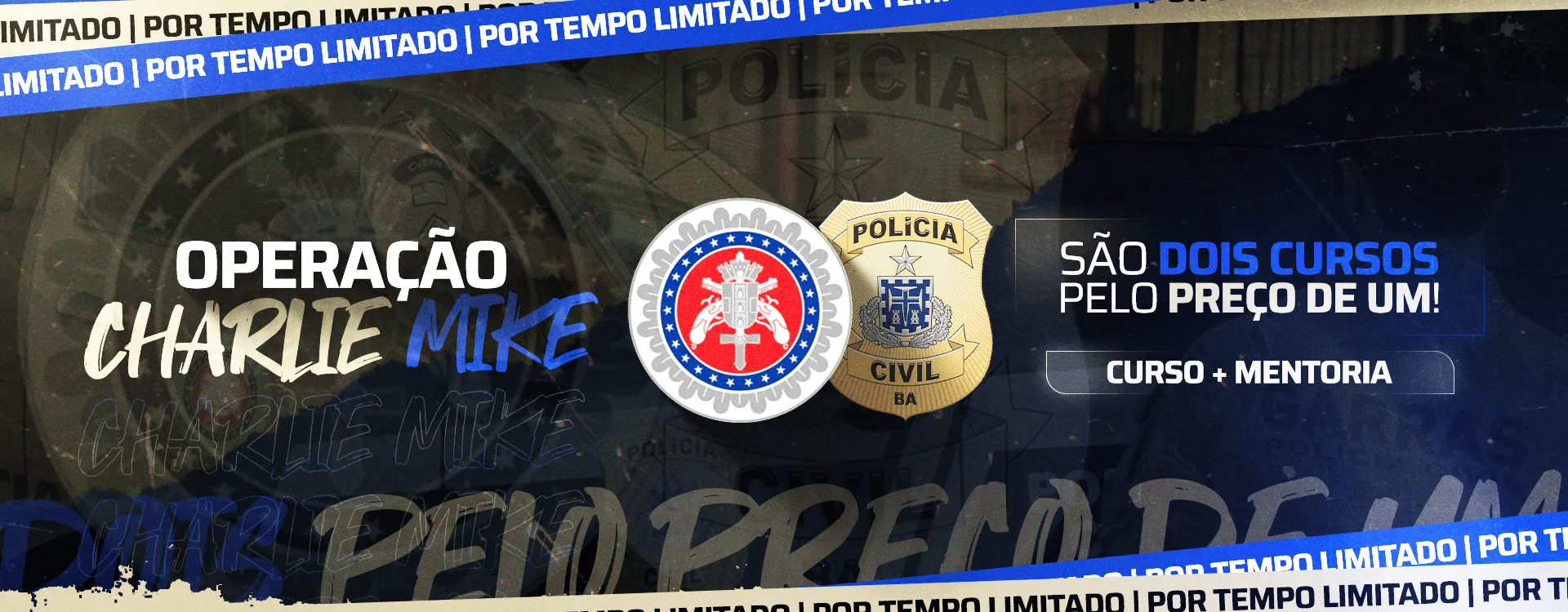 Operação Charlie (PMBA + PCBA) + MENTORIA