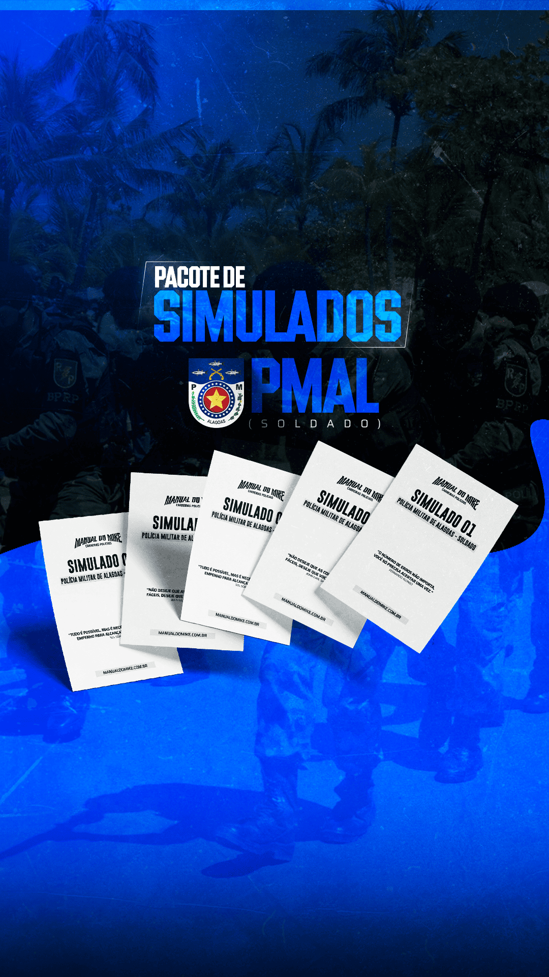 Turma de Simulados PMAL